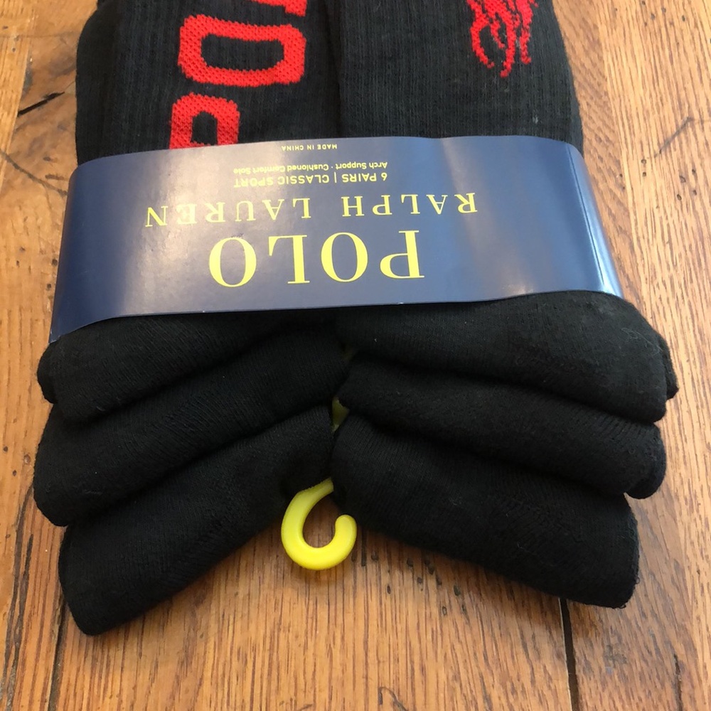 POLO Ralph Lauren Mens Classic Sport Socks - Picture 6 of 6